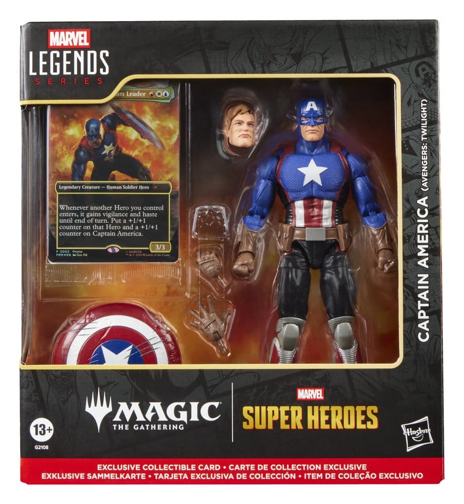 Magic The Gathering: Marvel Super Heroes Marvel Legends Actionfigur Captain America (Avengers: Twilight) 15 cm - Preorder - ETA: 28.10.2026