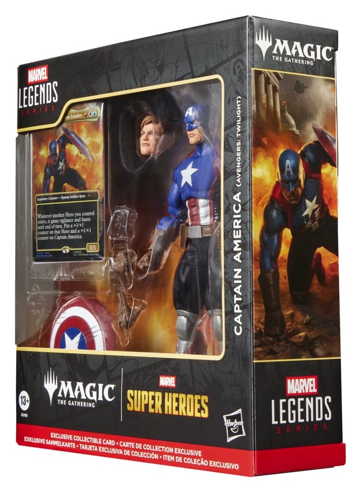 Magic The Gathering: Marvel Super Heroes Marvel Legends Actionfigur Captain America (Avengers: Twilight) 15 cm - Preorder - ETA: 28.10.2026