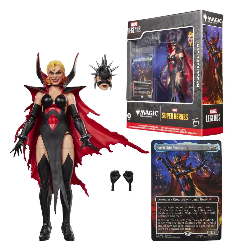 Magic The Gathering: Marvel Super Heroes Marvel Legends Actionfigur Fantastic Four Malice (Sue Storm) 15 cm - Preorder - ETA: 28.10.2026
