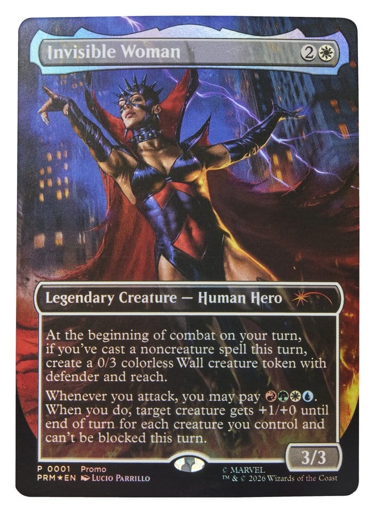 Magic The Gathering: Marvel Super Heroes Marvel Legends Actionfigur Fantastic Four Malice (Sue Storm) 15 cm - Preorder - ETA: 28.10.2026