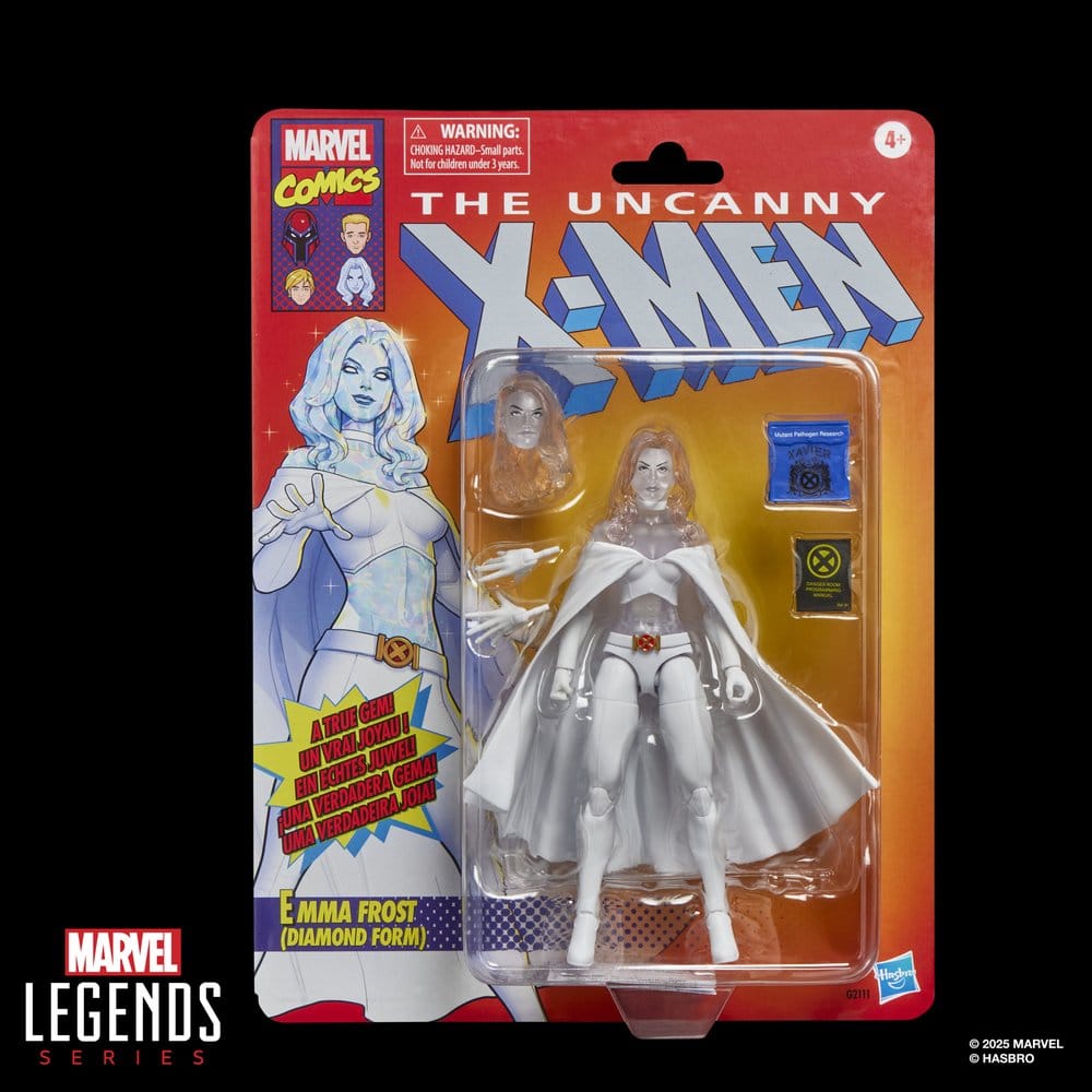 The Uncanny X-Men Marvel Legends Actionfigur Emma Frost (Diamond Form) 15 cm - Versand: 7 Tage nach Bestellung