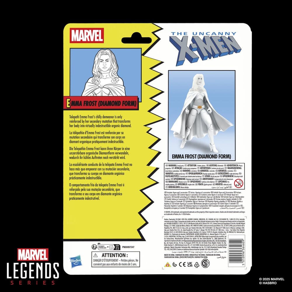 The Uncanny X-Men Marvel Legends Actionfigur Emma Frost (Diamond Form) 15 cm - Versand: 7 Tage nach Bestellung