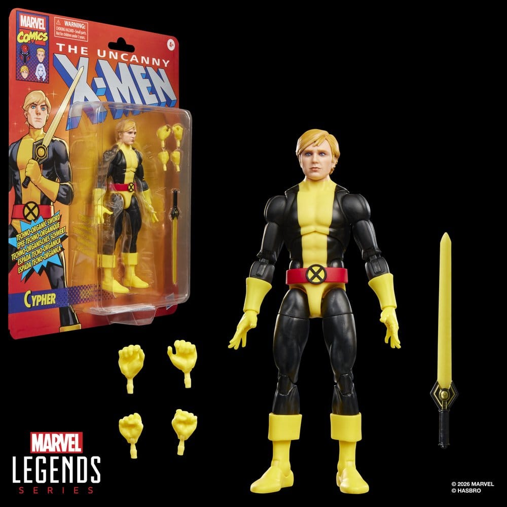 The Uncanny X-Men Marvel Legends Actionfigur Cypher 15 cm - Preorder - ETA: 08.11.2026