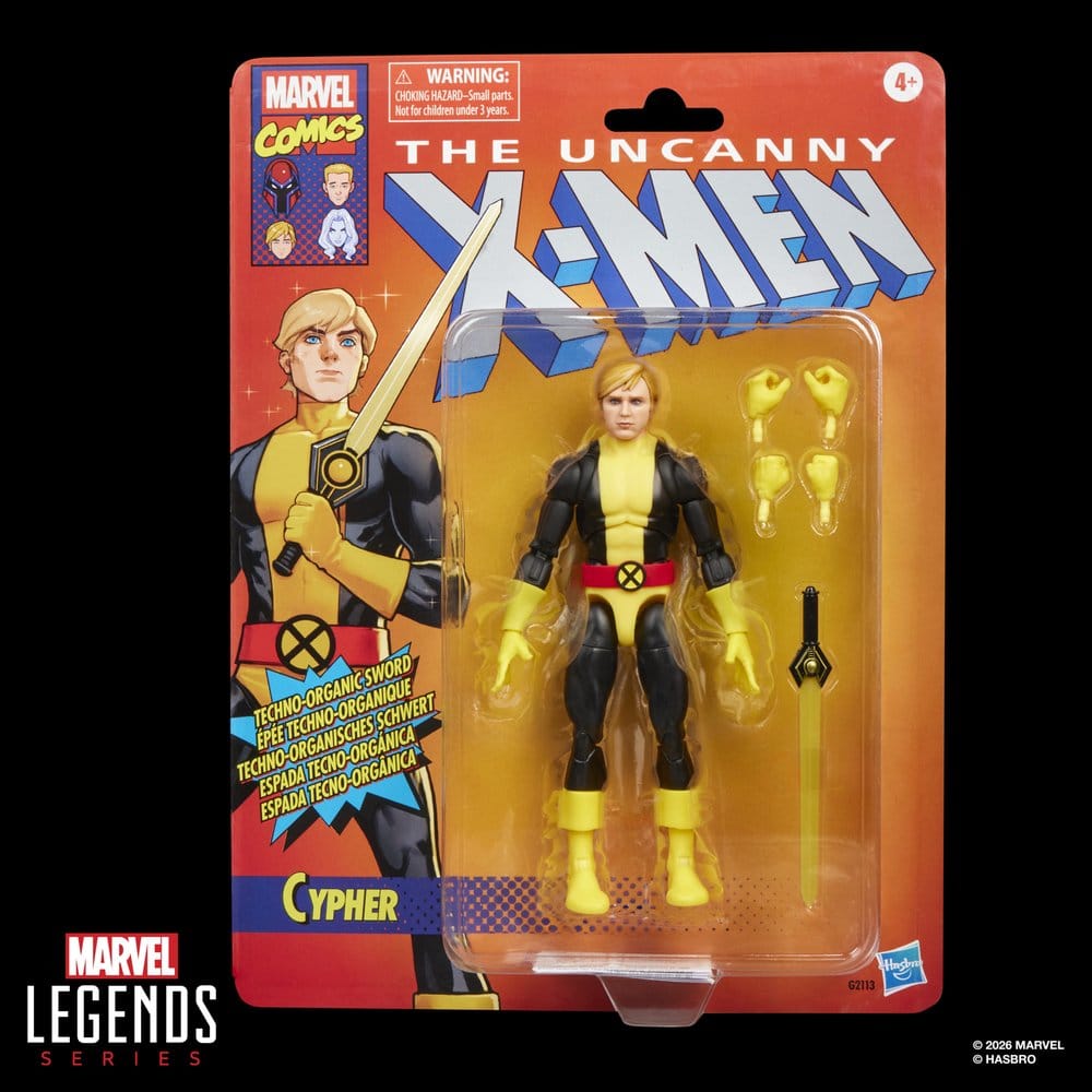 The Uncanny X-Men Marvel Legends Actionfigur Cypher 15 cm - Preorder - ETA: 08.11.2026