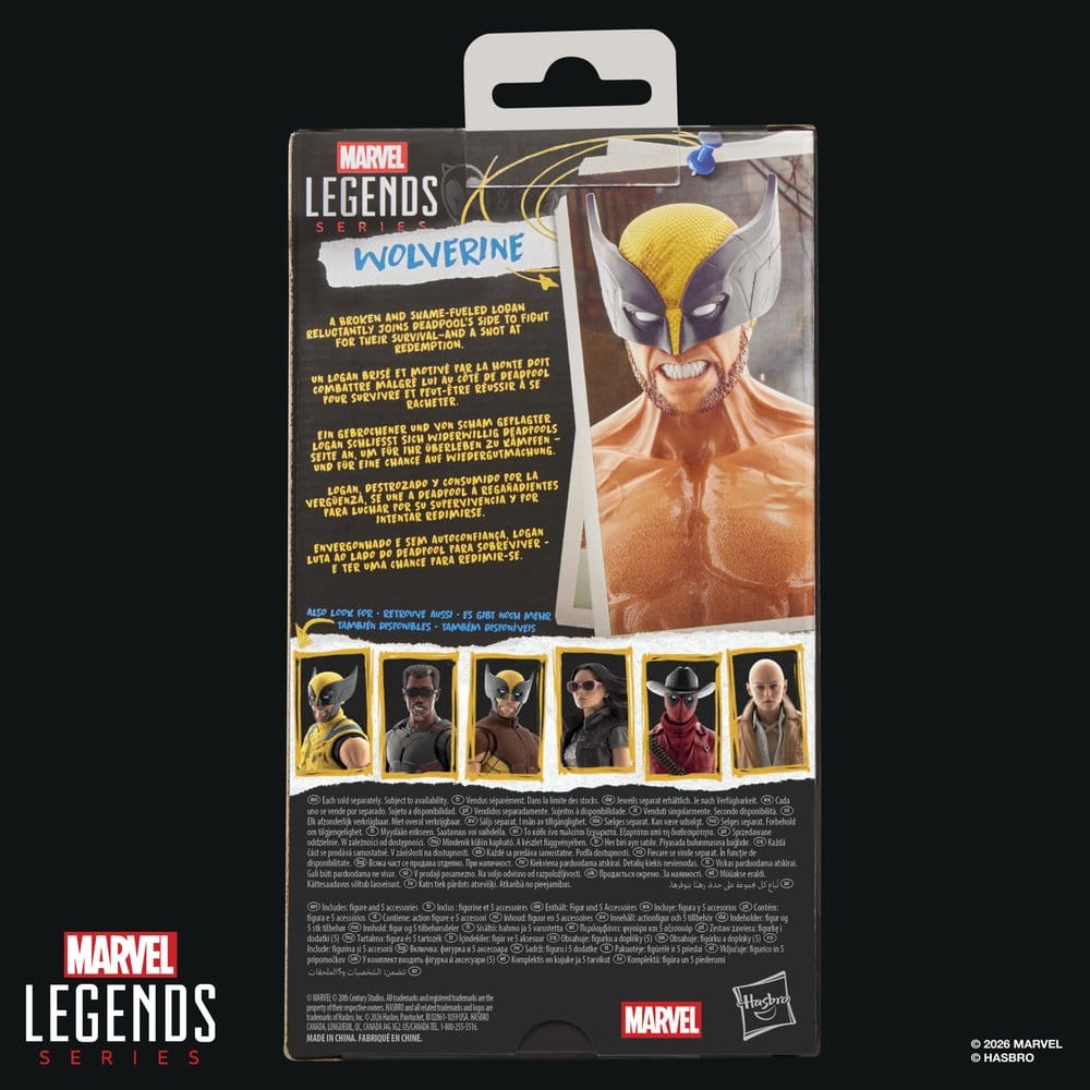 Deadpool & Wolverine Marvel Legends Actionfigur Wolverine 15 cm - Preorder - ETA: 29.07.2026
