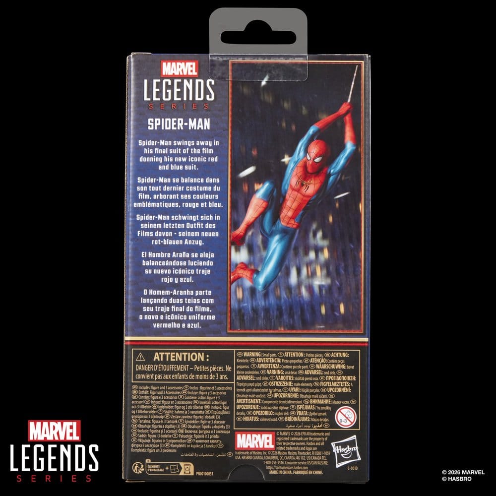 Spider-Man: No Way Home Marvel Legends Actionfigur Spider-Man 15 cm - Preorder - ETA: 08.11.2026
