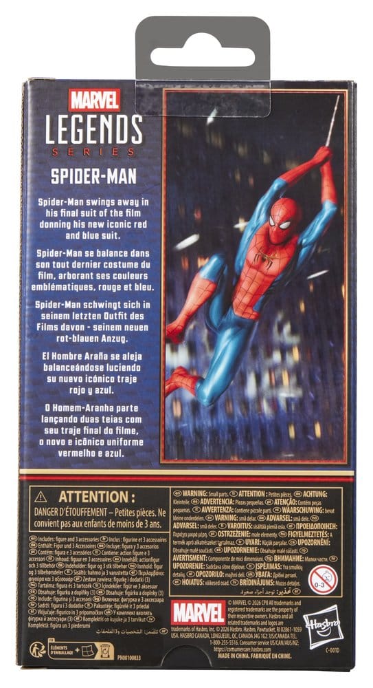 Spider-Man: No Way Home Marvel Legends Actionfigur Spider-Man 15 cm - Preorder - ETA: 08.11.2026
