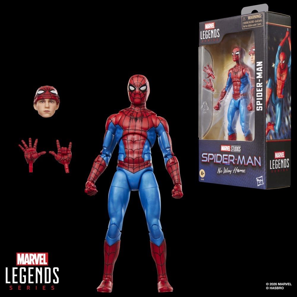 Spider-Man: No Way Home Marvel Legends Actionfigur Spider-Man 15 cm - Preorder - ETA: 08.11.2026