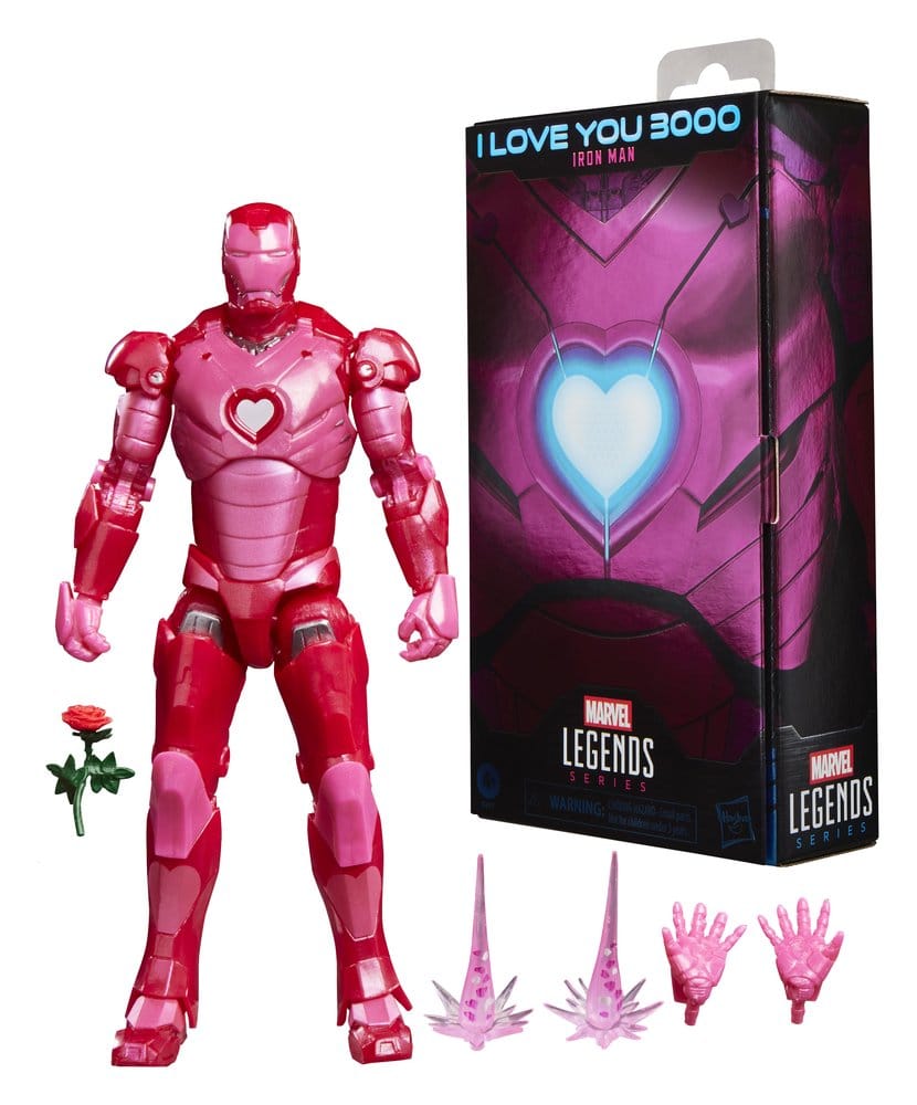 Marvel Legends Actionfigur I Love You 3000 Iron Man 15 cm - Versand: 7 Tage nach Bestellung