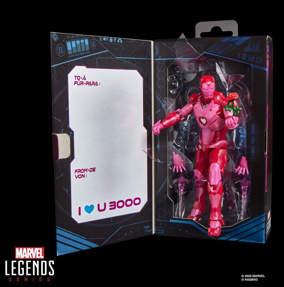 Marvel Legends Actionfigur I Love You 3000 Iron Man 15 cm - Versand: 7 Tage nach Bestellung