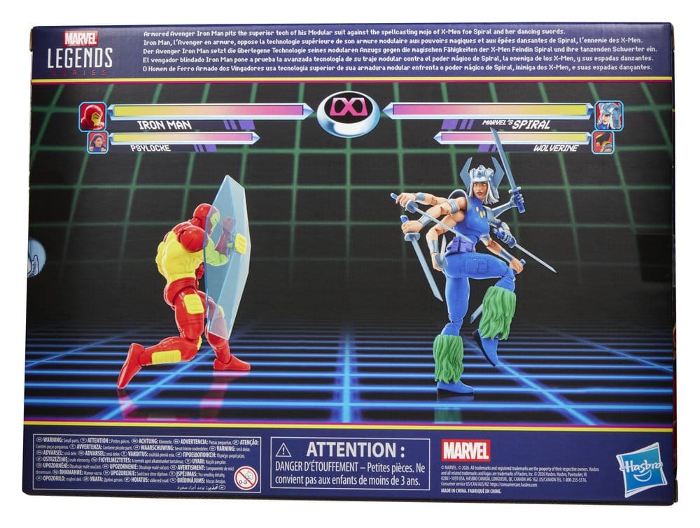 Marvel Games Marvel Legends Actionfiguren 2er-Pack Iron Man & Marvel's Spiral 15 cm - Preorder - ETA: 28.10.2026