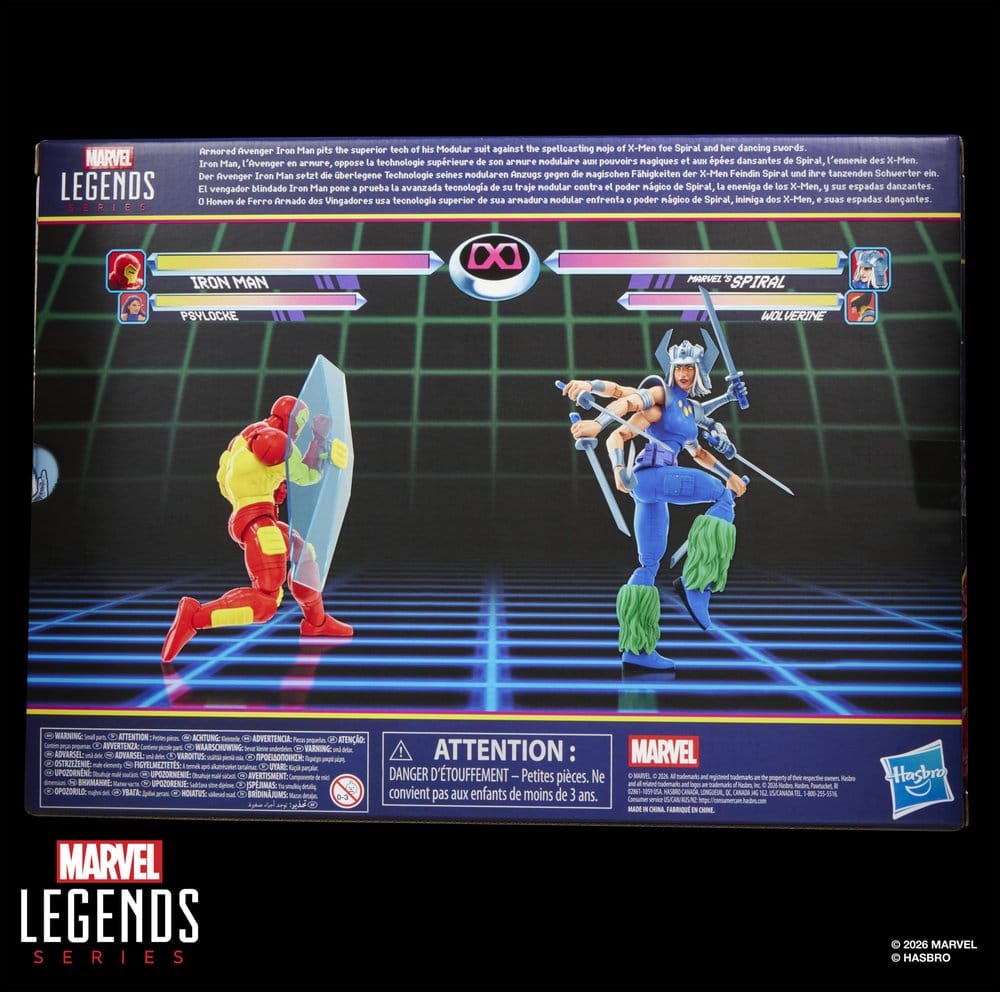 Marvel Games Marvel Legends Actionfiguren 2er-Pack Iron Man & Marvel's Spiral 15 cm - Preorder - ETA: 28.10.2026