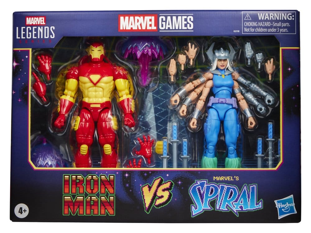 Marvel Games Marvel Legends Actionfiguren 2er-Pack Iron Man & Marvel's Spiral 15 cm - Preorder - ETA: 28.10.2026