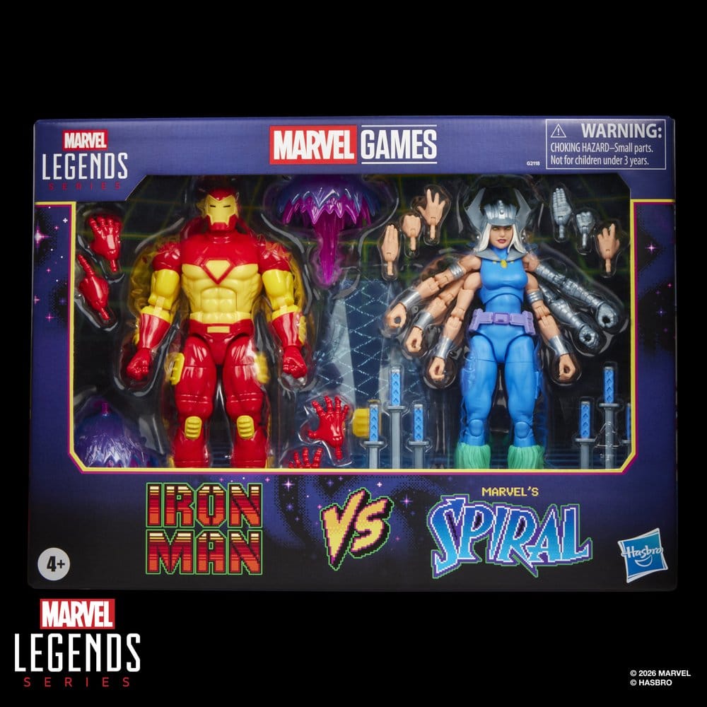 Marvel Games Marvel Legends Actionfiguren 2er-Pack Iron Man & Marvel's Spiral 15 cm - Preorder - ETA: 28.10.2026