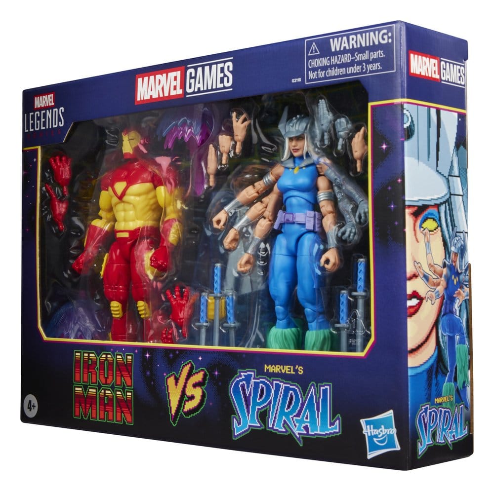 Marvel Games Marvel Legends Actionfiguren 2er-Pack Iron Man & Marvel's Spiral 15 cm - Preorder - ETA: 28.10.2026