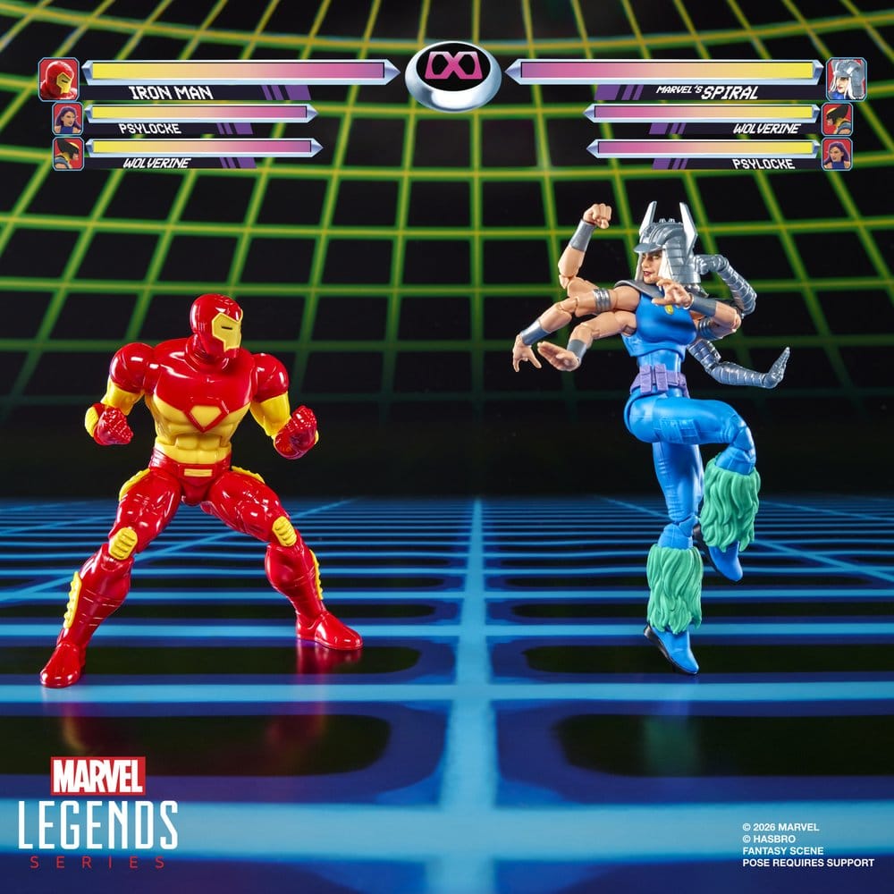 Marvel Games Marvel Legends Actionfiguren 2er-Pack Iron Man & Marvel's Spiral 15 cm - Preorder - ETA: 28.10.2026