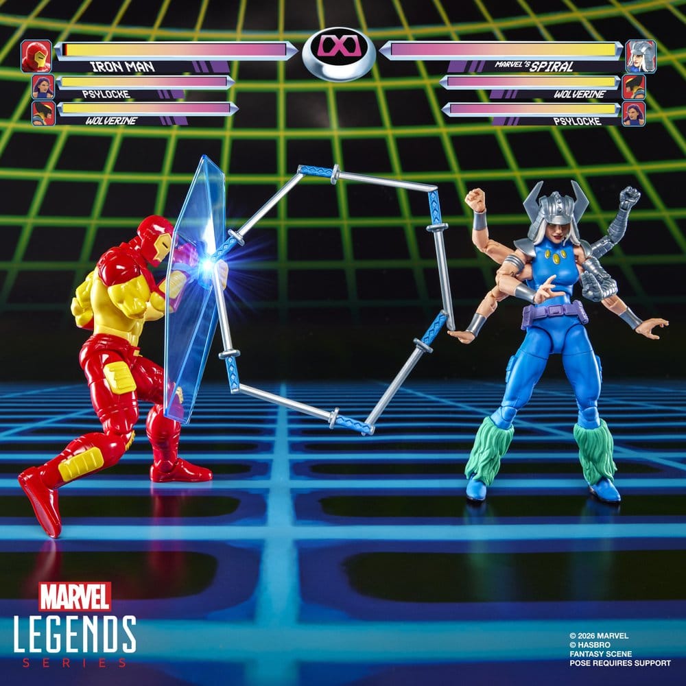 Marvel Games Marvel Legends Actionfiguren 2er-Pack Iron Man & Marvel's Spiral 15 cm - Preorder - ETA: 28.10.2026