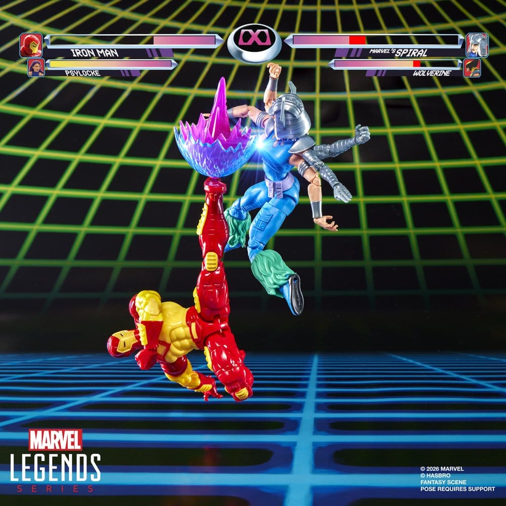 Marvel Games Marvel Legends Actionfiguren 2er-Pack Iron Man & Marvel's Spiral 15 cm - Preorder - ETA: 28.10.2026