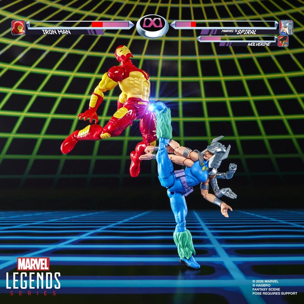 Marvel Games Marvel Legends Actionfiguren 2er-Pack Iron Man & Marvel's Spiral 15 cm - Preorder - ETA: 28.10.2026