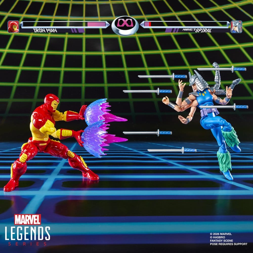Marvel Games Marvel Legends Actionfiguren 2er-Pack Iron Man & Marvel's Spiral 15 cm - Preorder - ETA: 28.10.2026
