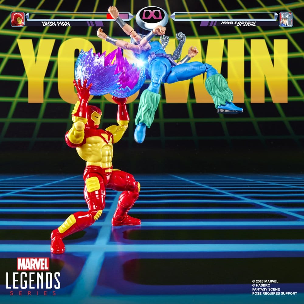 Marvel Games Marvel Legends Actionfiguren 2er-Pack Iron Man & Marvel's Spiral 15 cm - Preorder - ETA: 28.10.2026