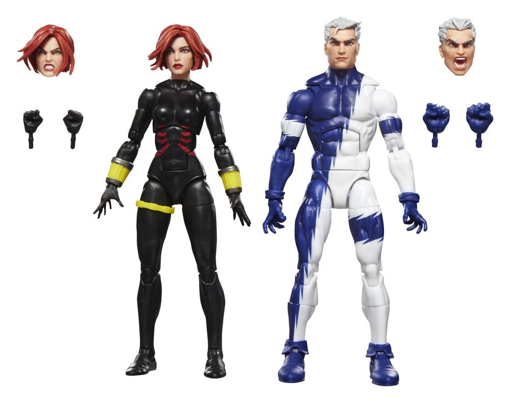 Avengers Marvel Legends Actionfiguren 2er-Pack Black Widow & Quicksilver 15 cm - Versand: 7 Tage nach Bestellung