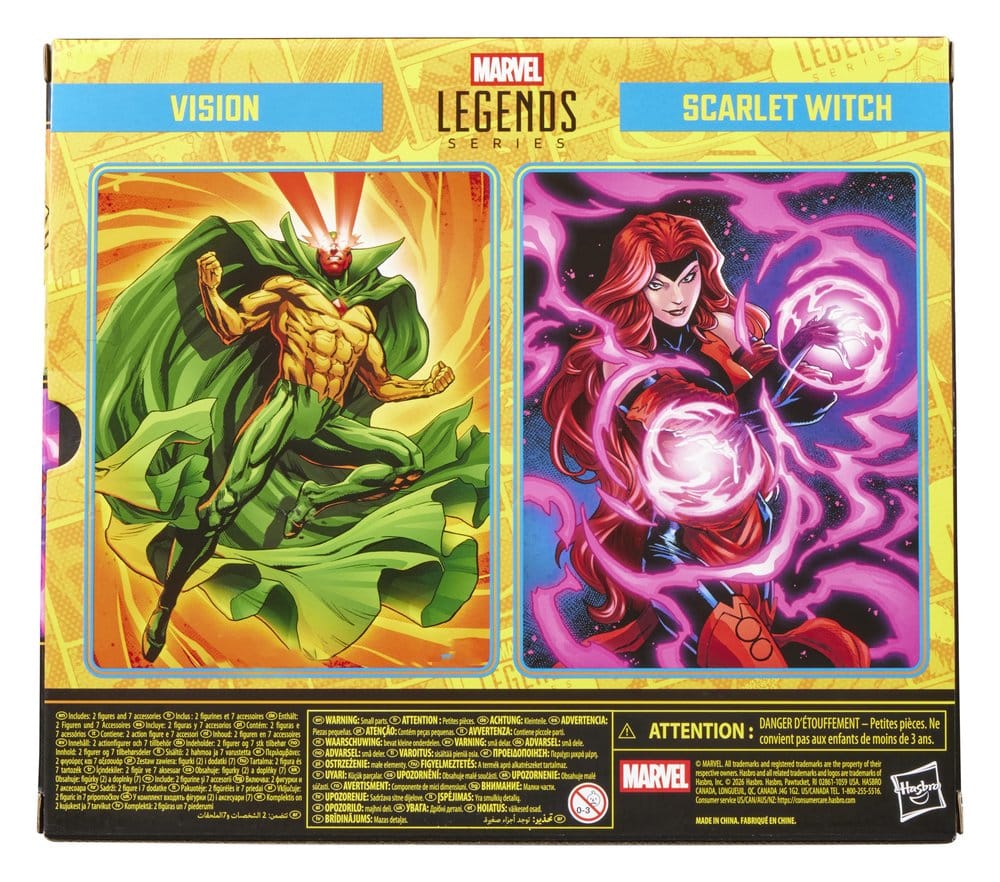 Avengers Marvel Legends Actionfiguren 2er-Pack Vision & Scarlet Witch 15 cm - Preorder - ETA: 09.10.2026