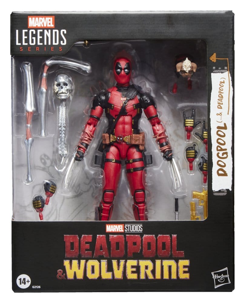 Deadpool & Wolverine Marvel Legends Actionfigur Dogpool & Deadpool 15 cm - Versand: 7 Tage nach Bestellung