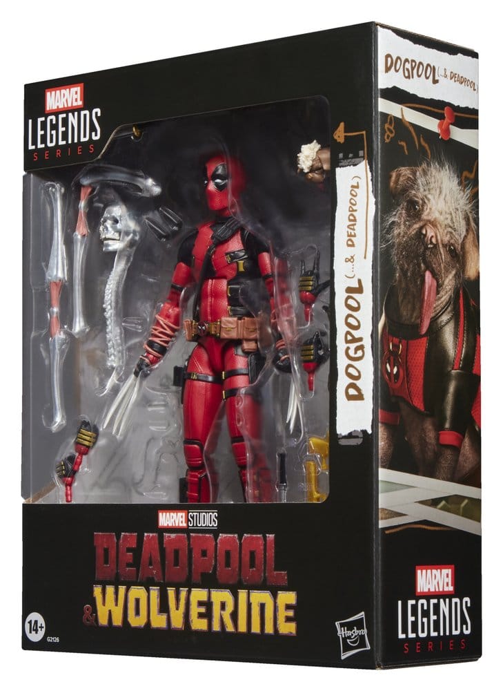 Deadpool & Wolverine Marvel Legends Actionfigur Dogpool & Deadpool 15 cm - Versand: 7 Tage nach Bestellung