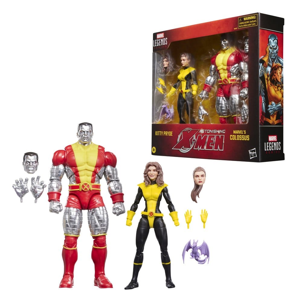 Astonishing X-Men Marvel Legends Actionfiguren 2er-Pack Kitty Pryde & Marvel's Colossus 15 cm - Preorder - ETA: 08.06.2026