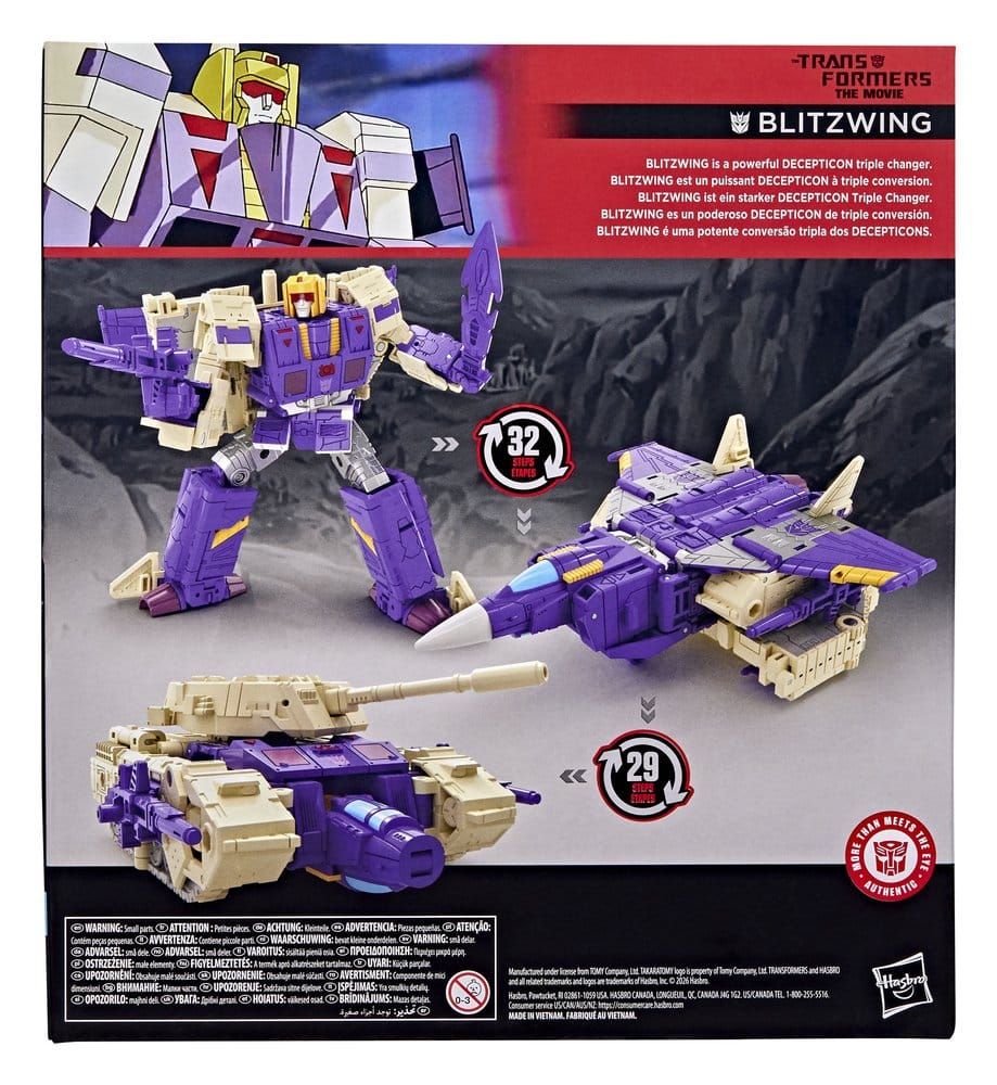 Transformers – Der Kampf um Cybertron Studio Series Leader Class Actionfigur Blitzwing 18 cm - Preorder - ETA: 07.10.2026