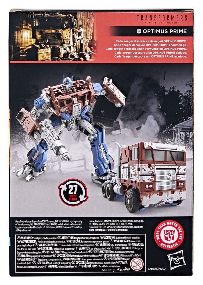 Transformers: Ära des Untergangs Studio Series Voyager Class Actionfigur Optimus Prime 17 cm - Preorder - ETA: 28.10.2026