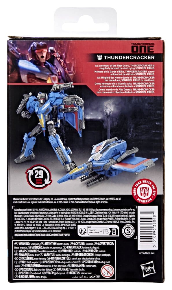 Transformers One Studio Series Deluxe Class Actionfigur Thundercracker 13 cm - Preorder - ETA: 30.06.2026