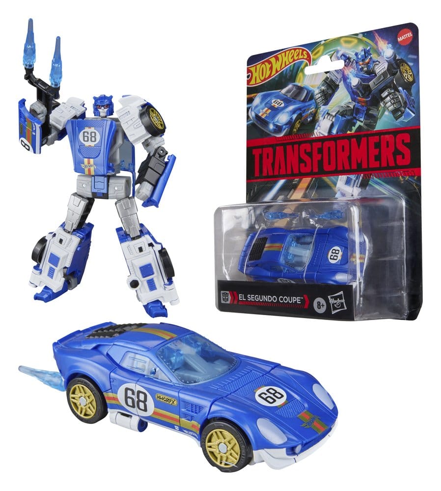 Transformers x Hot Wheels Collaborative Deluxe Class Actionfigur El Segundo Coupe 13 cm - Preorder - ETA: 30.09.2026