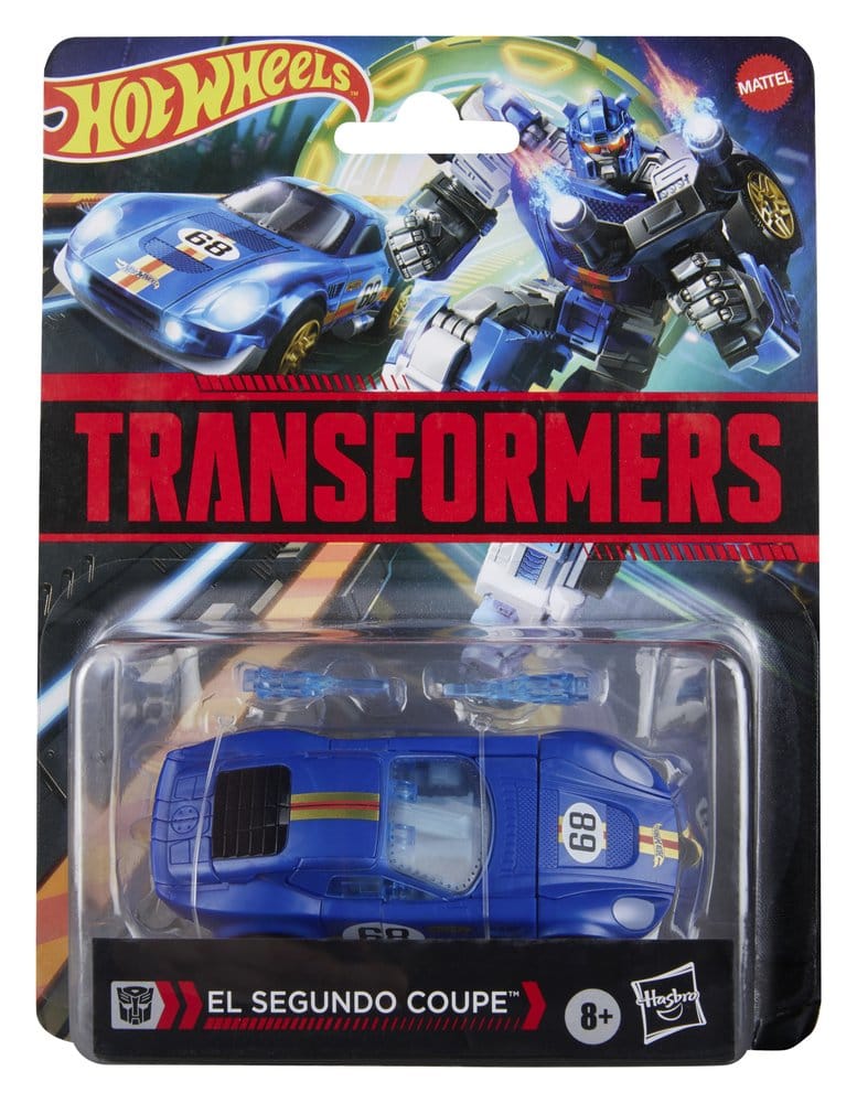 Transformers x Hot Wheels Collaborative Deluxe Class Actionfigur El Segundo Coupe 13 cm - Preorder - ETA: 30.09.2026