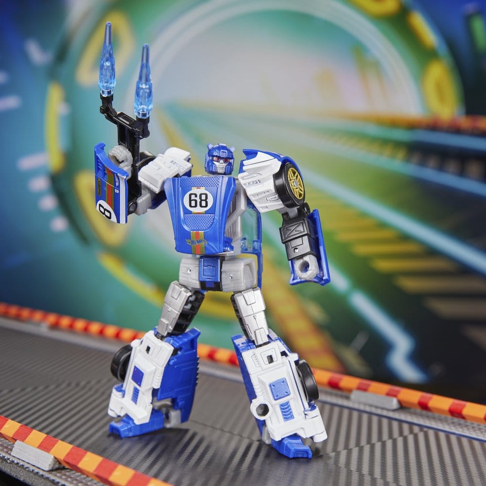 Transformers x Hot Wheels Collaborative Deluxe Class Actionfigur El Segundo Coupe 13 cm - Preorder - ETA: 30.09.2026