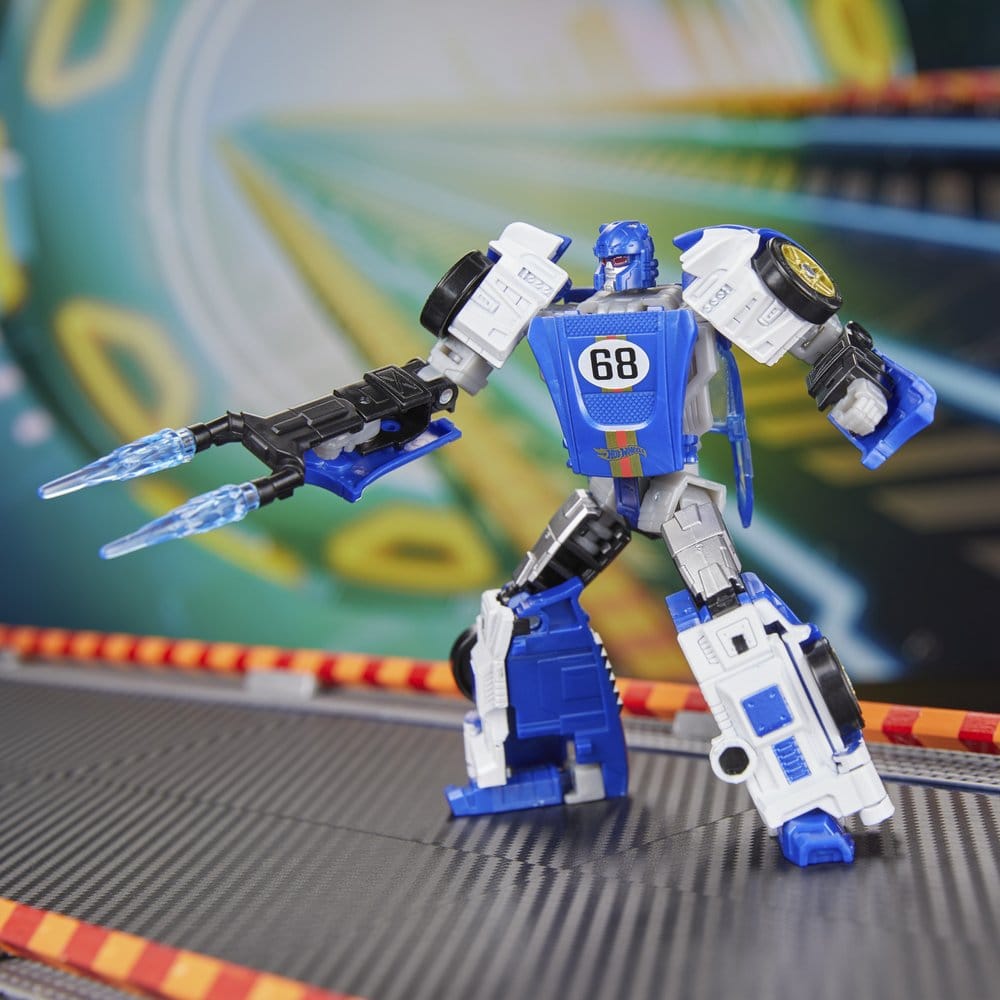 Transformers x Hot Wheels Collaborative Deluxe Class Actionfigur El Segundo Coupe 13 cm - Preorder - ETA: 30.09.2026