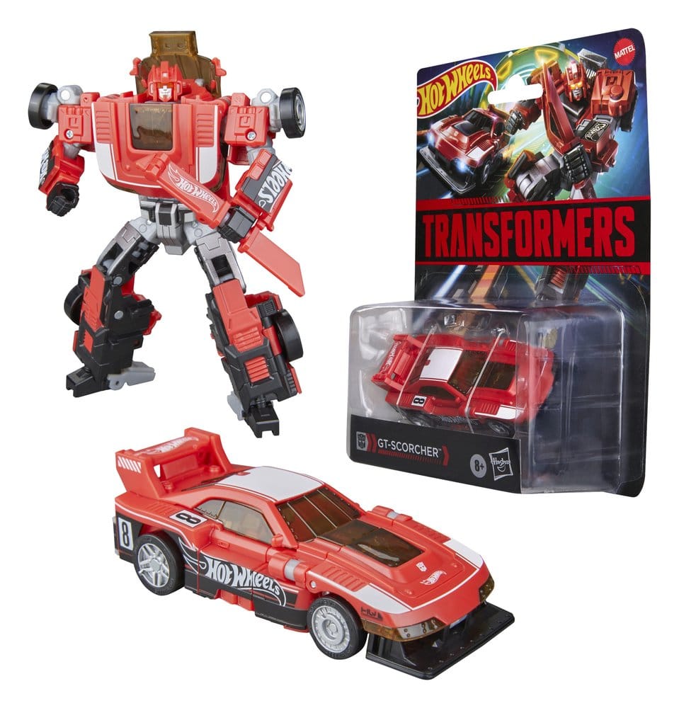 Transformers x Hot Wheels Collaborative Deluxe Class Actionfigur GT-Scorcher 13 cm - Preorder - ETA: 14.10.2026