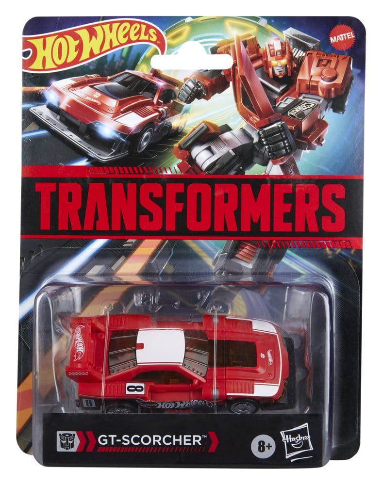 Transformers x Hot Wheels Collaborative Deluxe Class Actionfigur GT-Scorcher 13 cm - Preorder - ETA: 14.10.2026