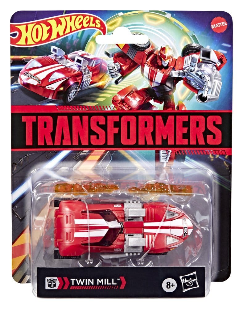 Transformers Collaborative Hot Wheels x Transformers Deluxe Class Actionfigur Twin Mill 13 cm - Preorder - ETA: 16.09.2026