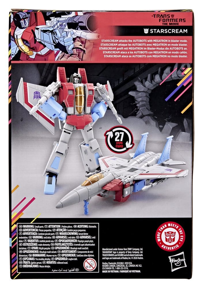 Transformers – Der Kampf um Cybertron Studio Series Voyager Class Actionfigur Starscream 17 cm - Preorder - ETA: 07.10.2026