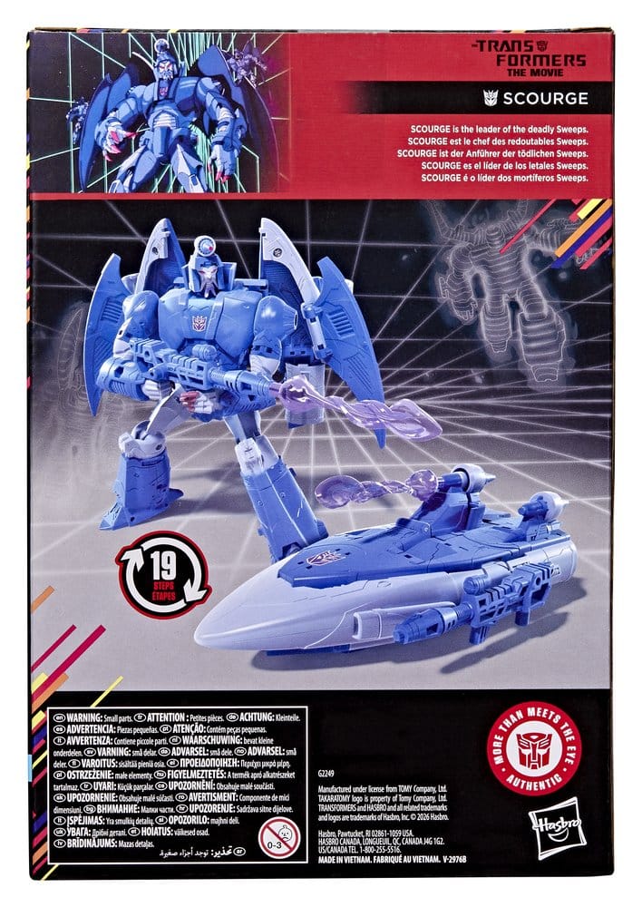 The Transformers: The Movie Studio Series Voyager Class Actionfigur MTMTE Collection: Scourge 17 cm - Preorder - ETA: 23.08.2026