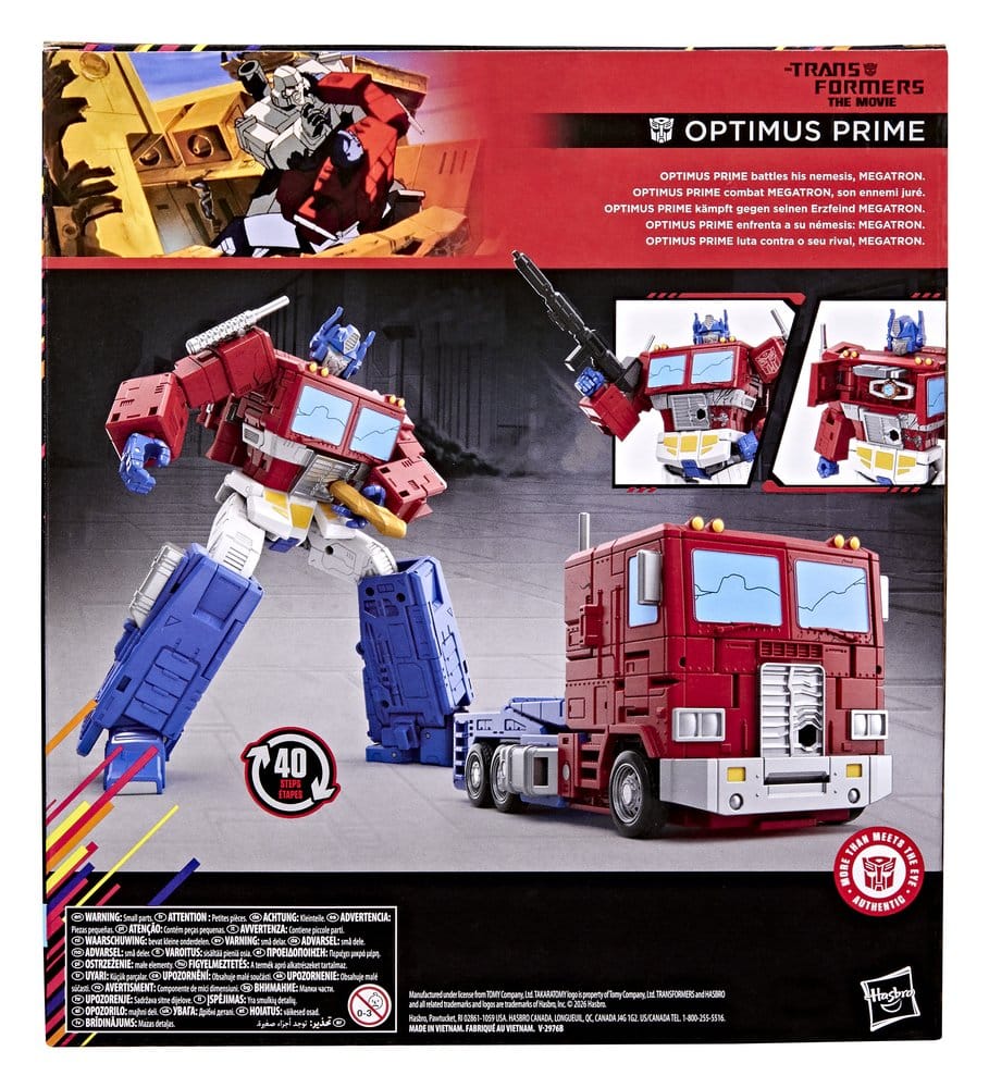 The Transformers: The Movie Studio Series Leader Class Actionfigur MTMTE Collection: Optimus Prime 18 cm - Versand: 7 Tage nach Bestellung