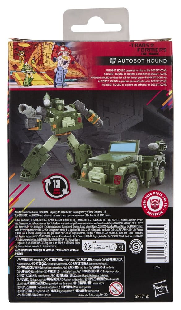 The Transformers: The Movie Studio Series Deluxe Class Actionfigur MTMTE Collection: Autobot Hound 14 cm - Versand: 7 Tage nach Bestellung