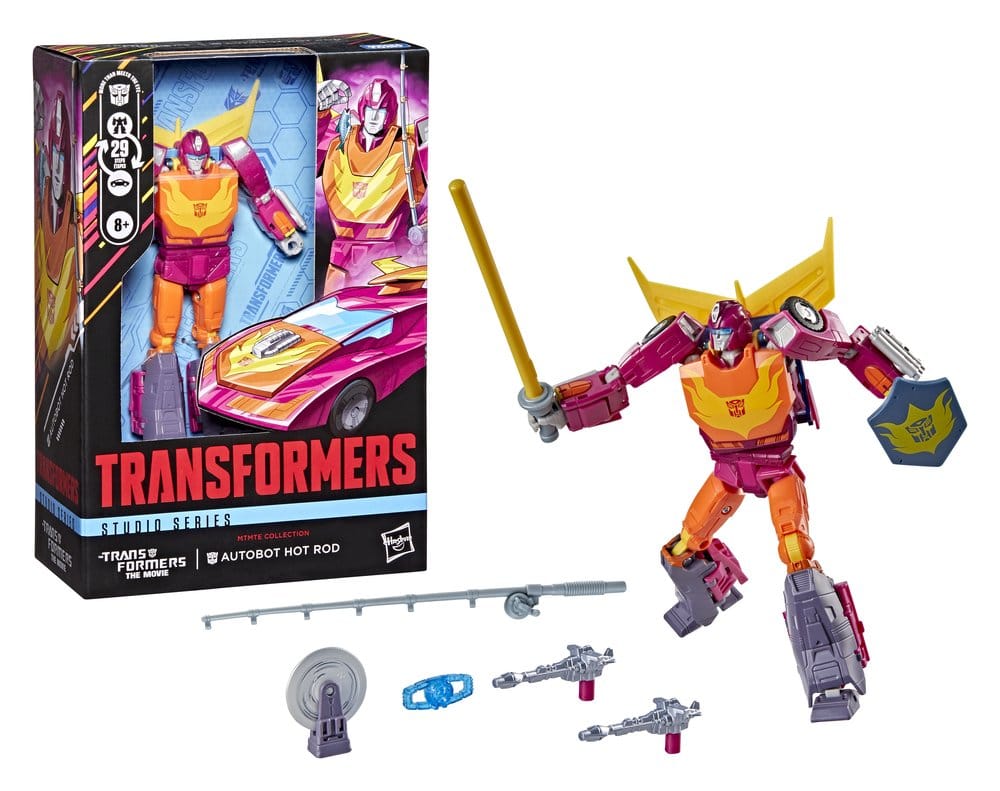 The Transformers: The Movie Studio Series Voyager Class Actionfigur MTMTE Collection: Autobot Hot Rod 14 cm - Preorder - ETA: 08.08.2026