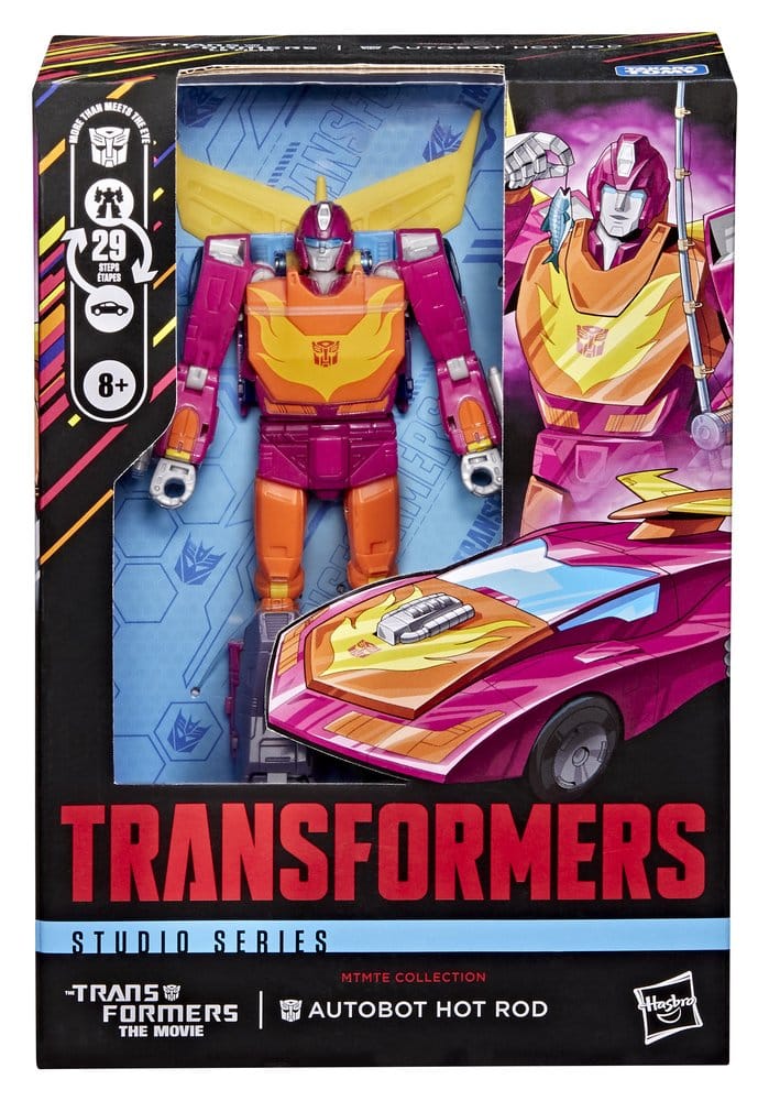 The Transformers: The Movie Studio Series Voyager Class Actionfigur MTMTE Collection: Autobot Hot Rod 14 cm - Preorder - ETA: 08.08.2026