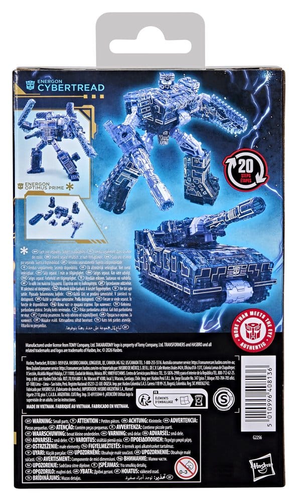 Transformers Age of the Primes Deluxe Class Actionfigur Energon Cybertread 14 cm - Preorder - ETA: 08.11.2026