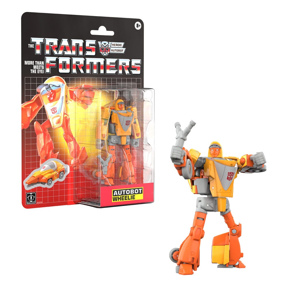 The Transformers Retro G1 Actionfigur Autobot Wheelie 11 cm - Preorder - ETA: 16.05.2026