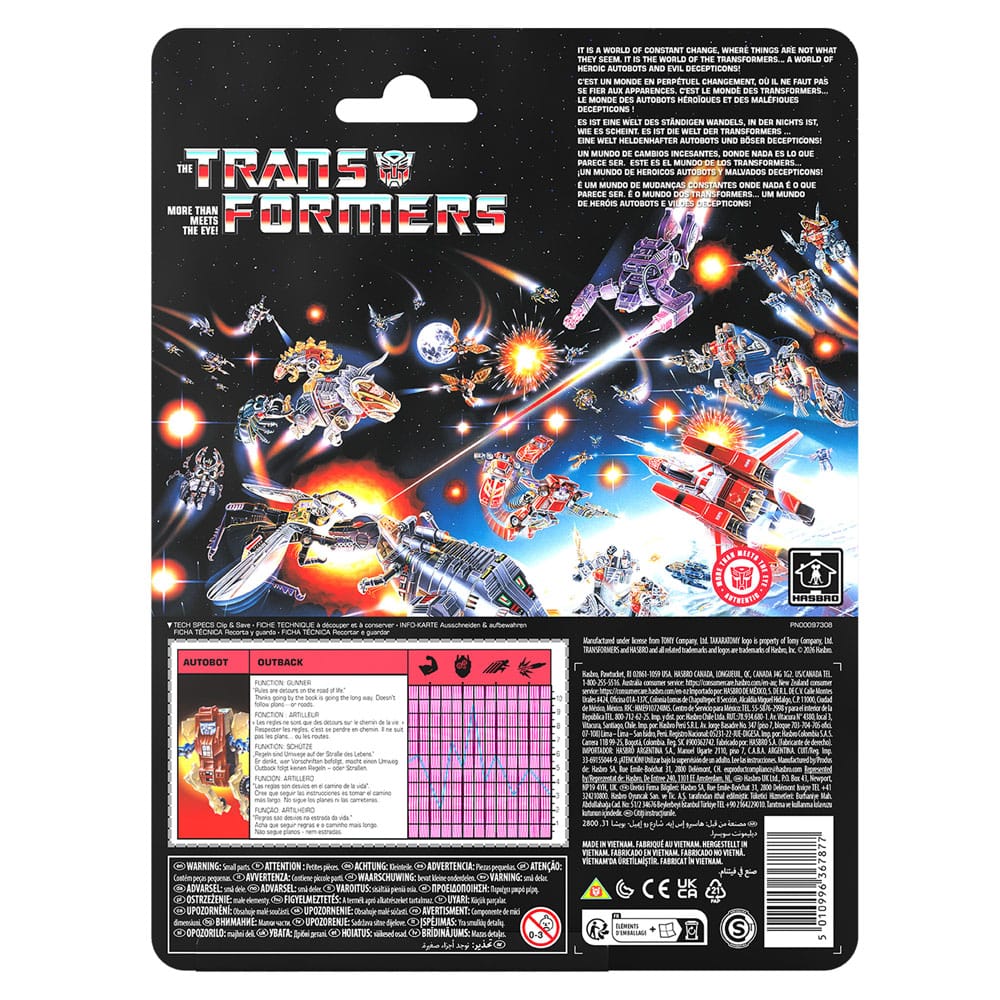 The Transformers Retro G1 Actionfigur Autobot Outback 13 cm - Preorder - ETA: 16.05.2026