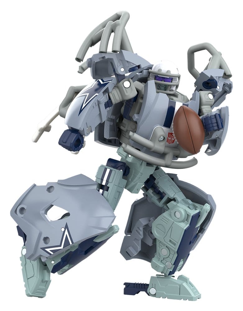 Transformers x NFL Actionfigur Dallas Cowboys: Starblitz 14 cm - Versand: 7 Tage nach Bestellung